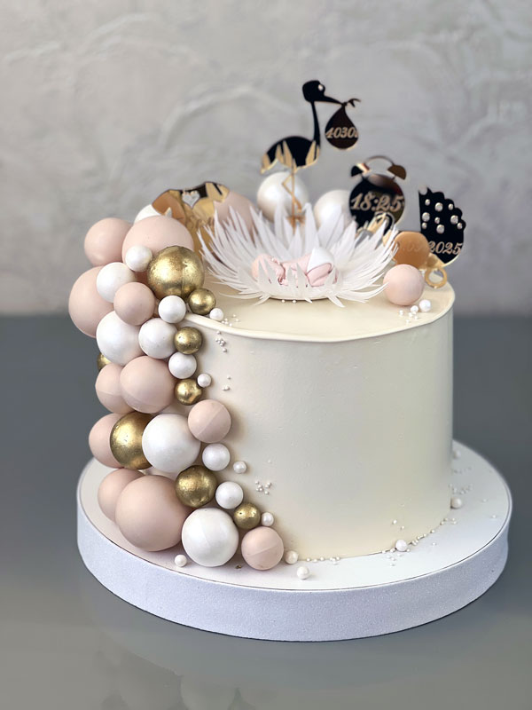 торт на хрестини дівчинки Чернівці