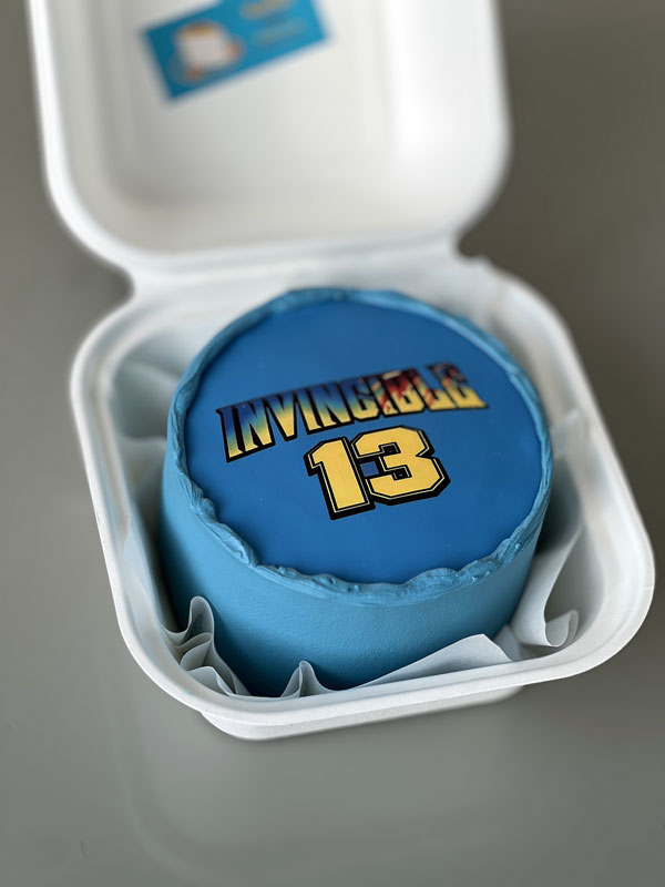бенто торт на 13 років