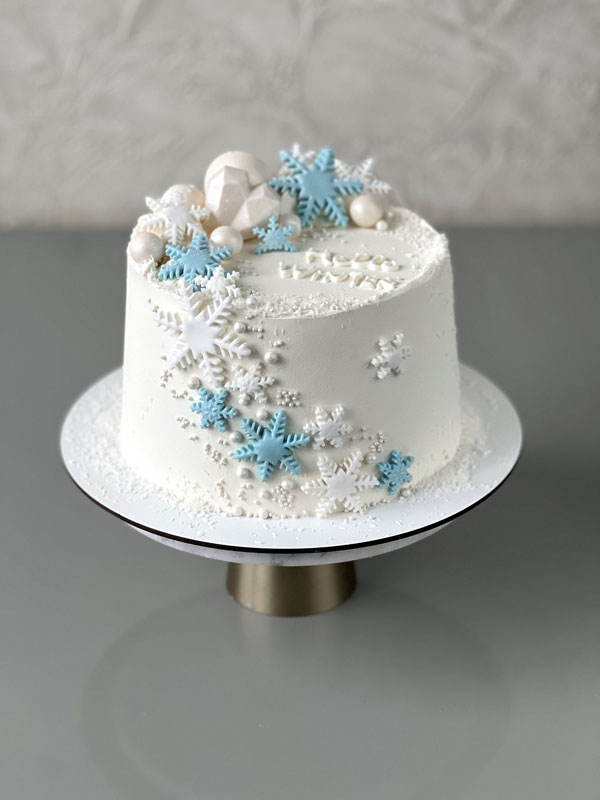 торт зимовий